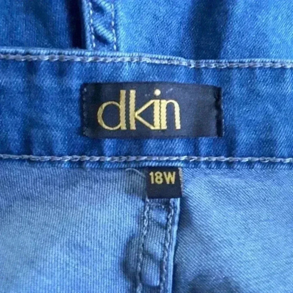dKin 18W embroiled jeans - Picture 3 of 8